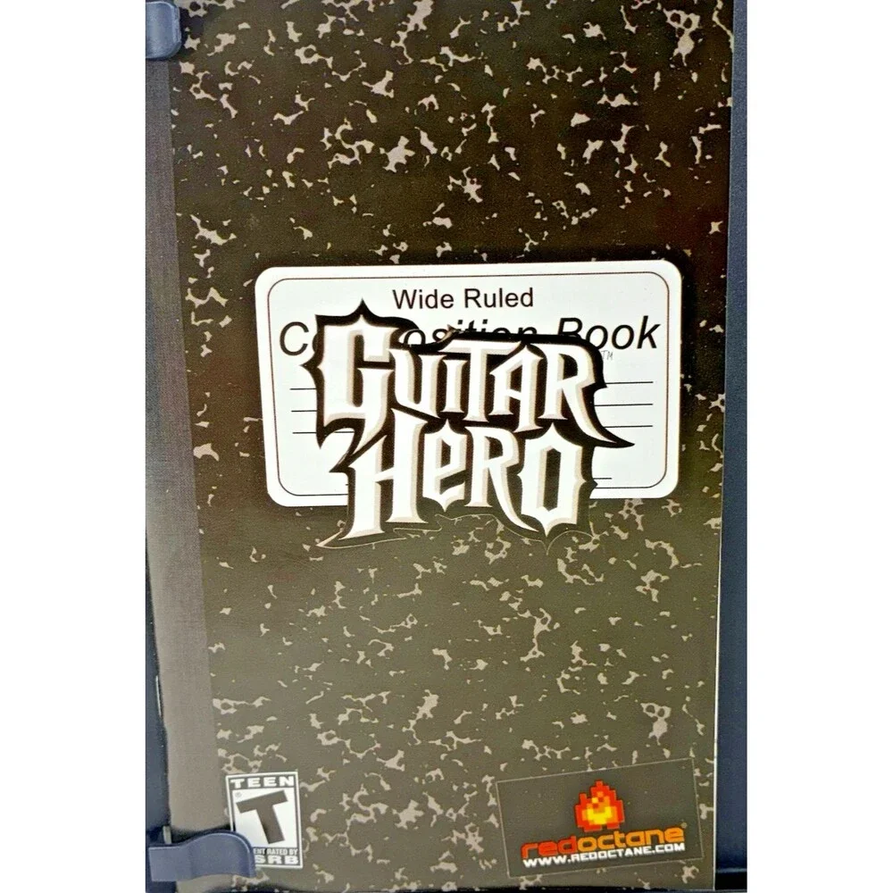 Guitar Hero PlayStation 2 Red Octane Vintage 2005 Complete